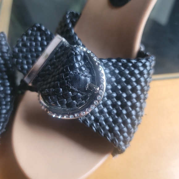 bebe Vintage Y2K Woven Heel Sandals - Picture 3 of 10